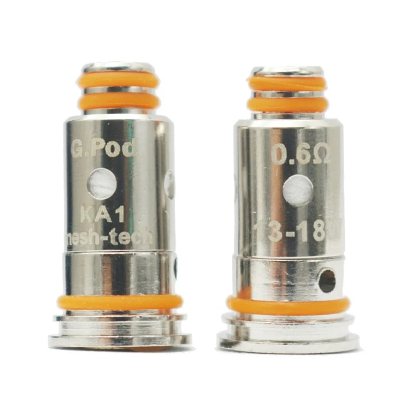 

5 шт. катушка серии G G0.6 G0.4 0.6ohm 0.4ohm для Geekvape G18 стартовый набор ручек Wenax Stylus Aegis Pod Wenax C1