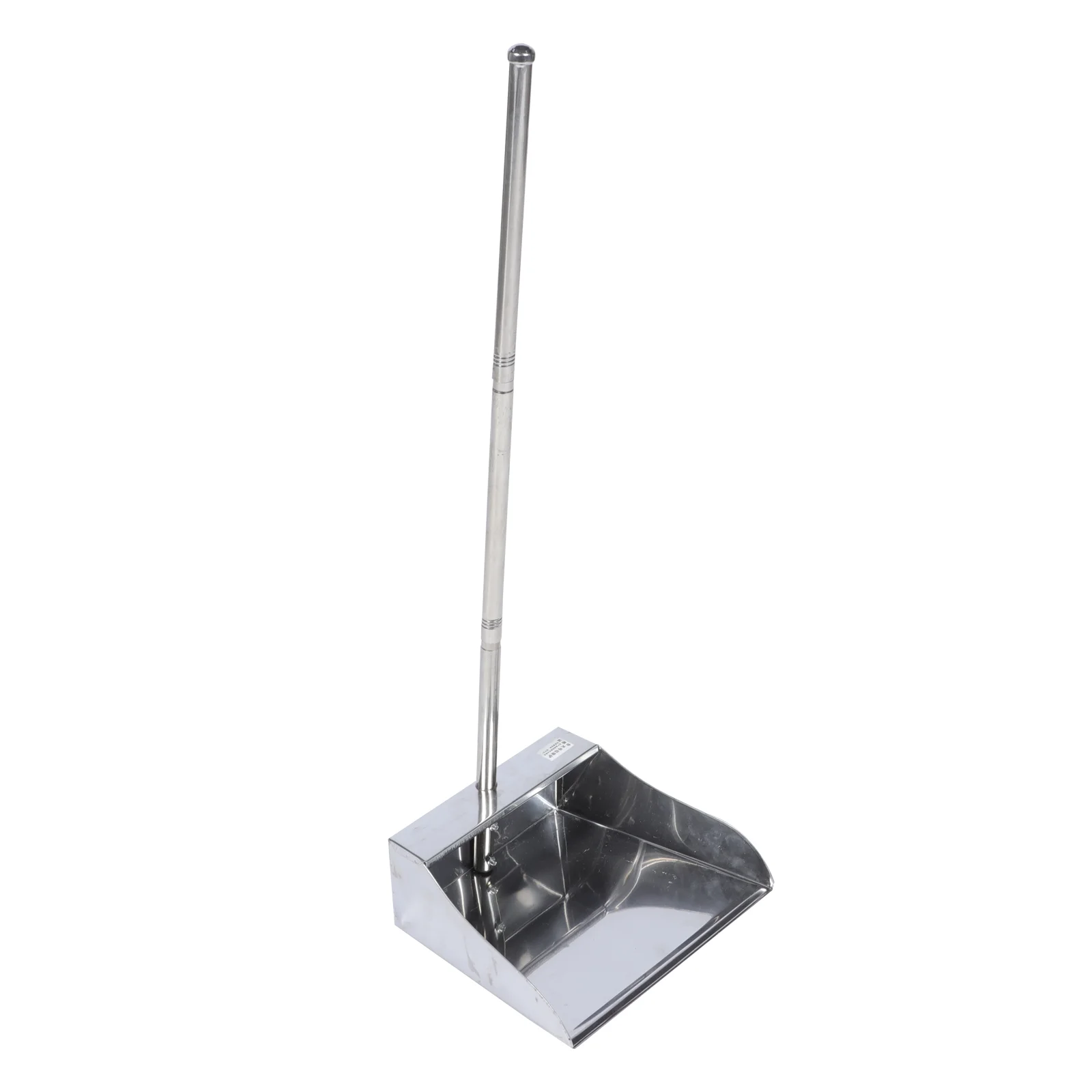 

Dustpan Pan Handle Cleaning Metal Upright Dustpans Pans Stainless Steel Kitchen Broom Garbage Handled Stand Up Heavy Duty Trash