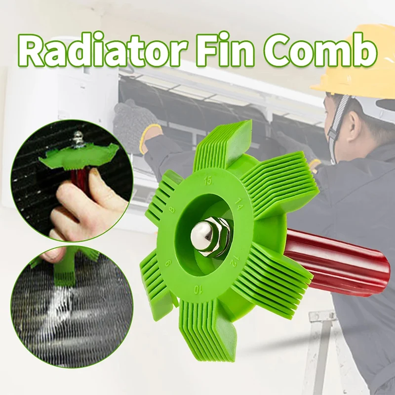 

Гребень радиатора испаритель инструменты для кондиционирования воздуха Охлаждающий инструмент ребро ремонт A/C радиатор конденсатор зерка...