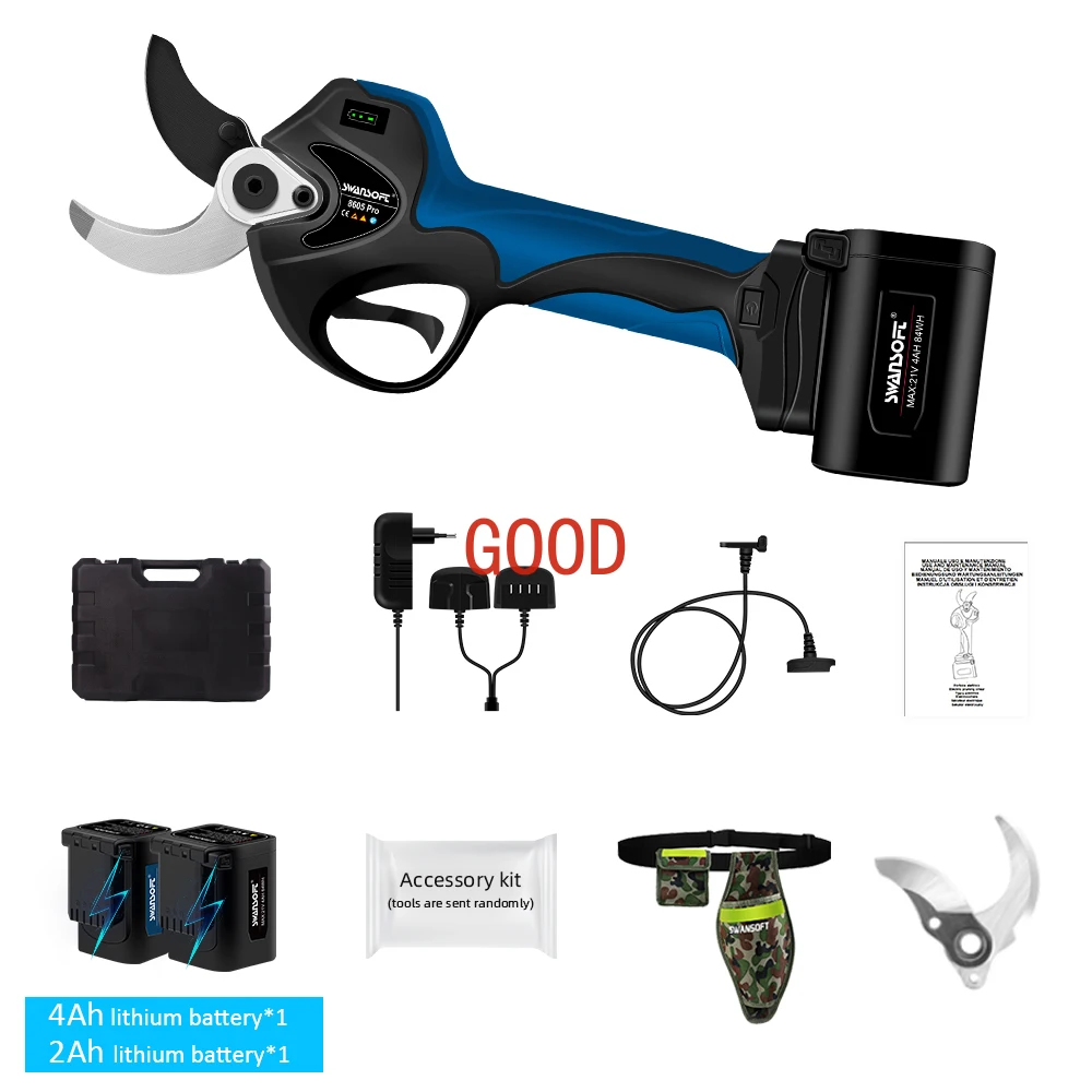 Электрические секаторы литиевые ножницы для ветвей 0-40 мм триммер живой изгороди