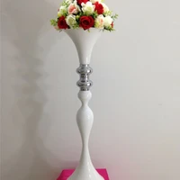 94cm height white metal flower vase table centerpiece wedding decoration 10pcslot