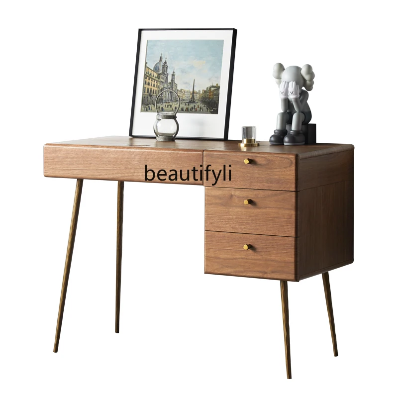 Классический ретро-столик для макияжа CXH в маленькой квартире