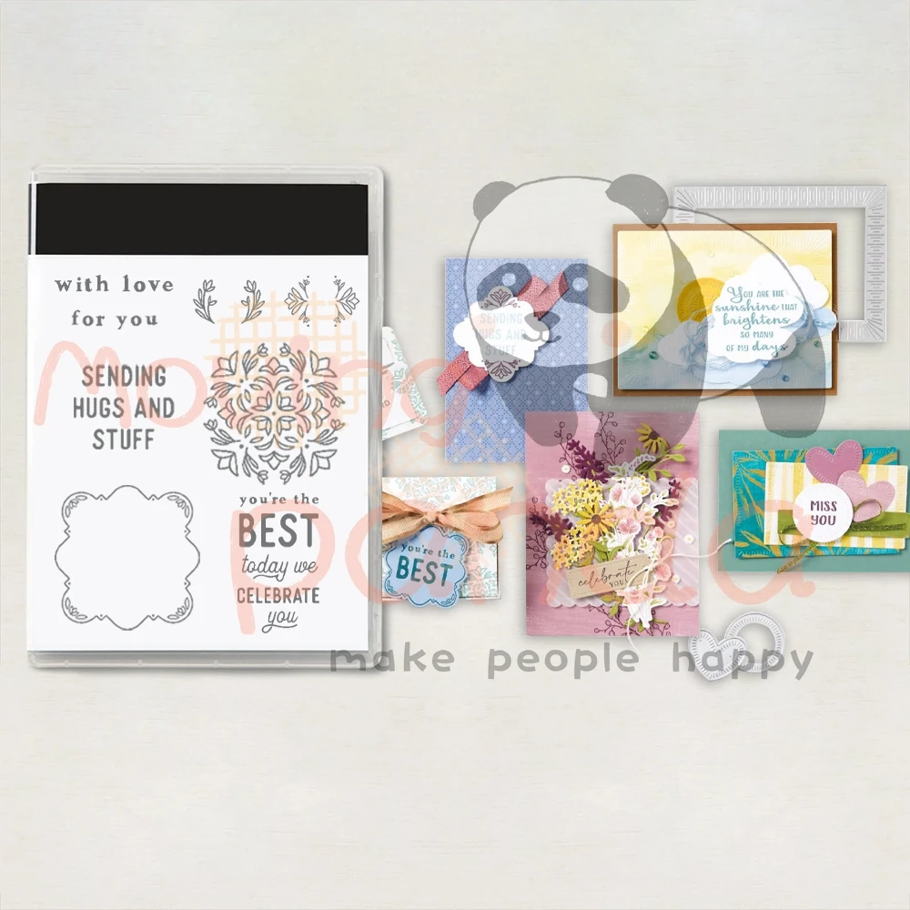 

MP723 Best Frame Metal Cutting Dies And Clear Stamps For Diy Handmade Paper Card Decoration Album Scrapbook Embodying Craft
