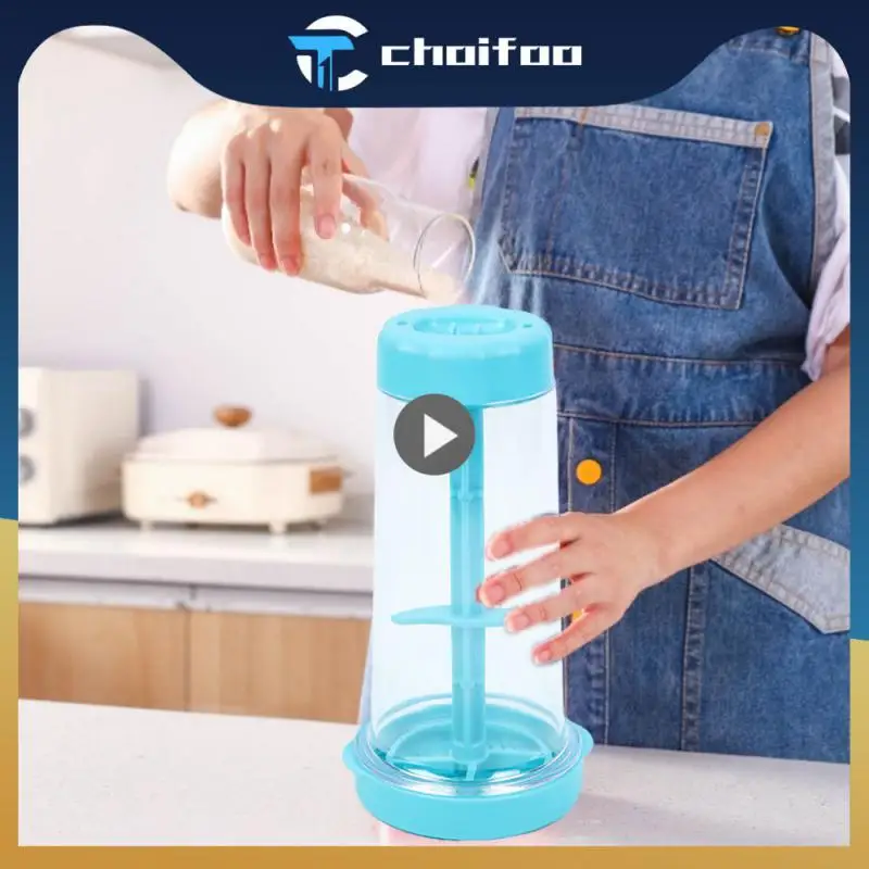 

3 Colors Flour Sieve Efficient Kitchen Tools Durable Convenient Baking Tools Pastry Tools Plastic Flour Mixing Tool Handheld