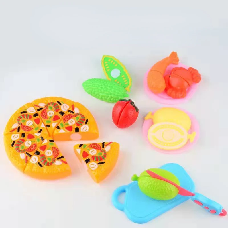 

Pretend Play Toys Plastic Food Cutting Fruit Vegetable Pretend Play Children Kitchen Toys Montessori Learning Educational Toys