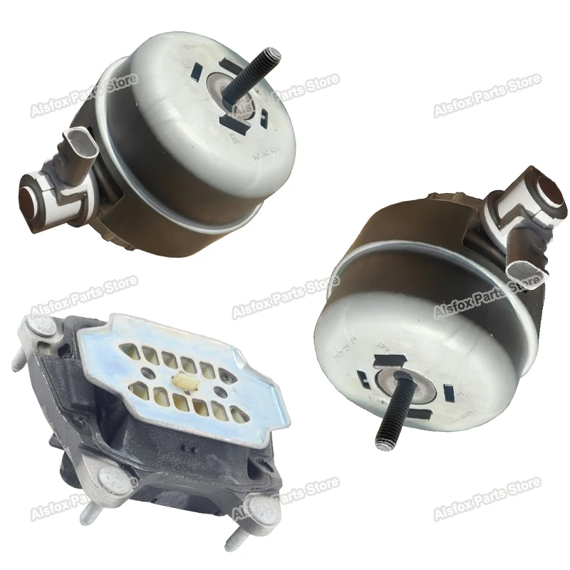 

Dropshipping 3PCS Set Auto Parts Engine Motor Transmision Gearbox Mounting Bearing Support For Audi A6 Quattro 4.2