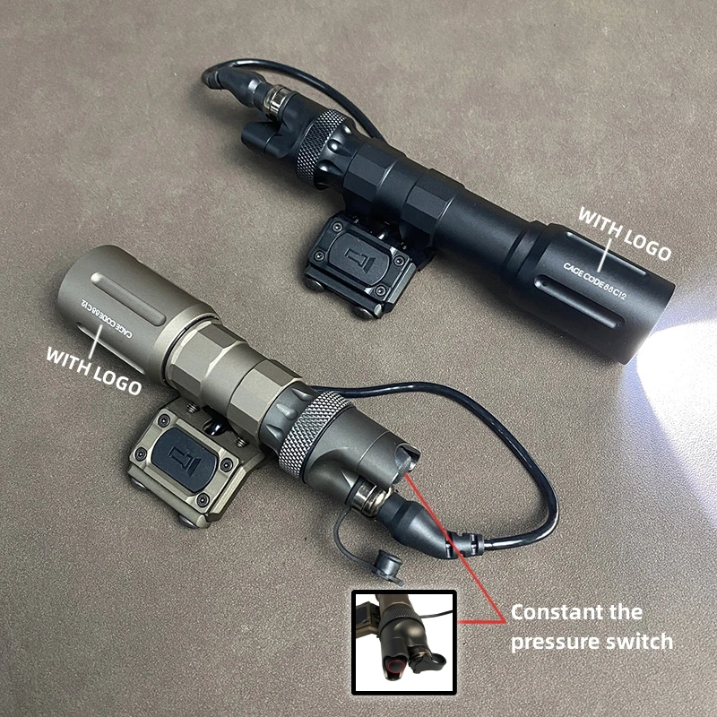 Фото Фонарик Sotac MOD PLH V2, тактический высоколюминесцентный переключатель с давлением и дистанционным управлением, 1300 люмен №3