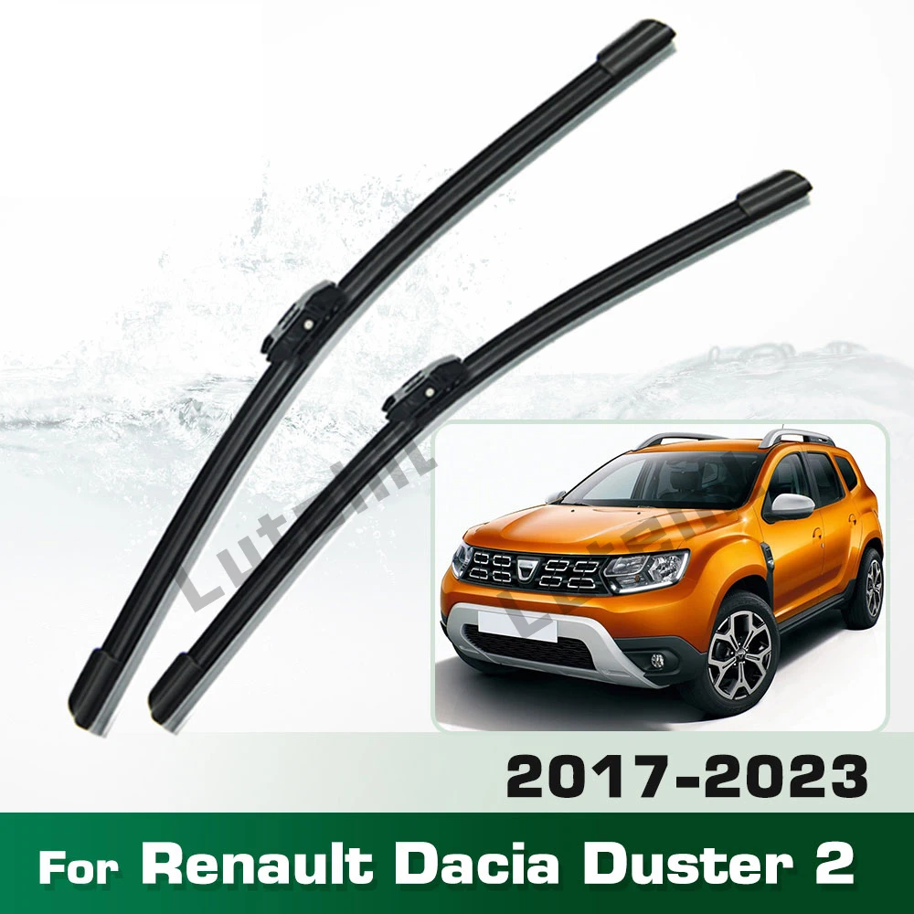 

Щетки Стеклоочистителя Лобового Стекла Для Renault Dacia Duster 2 2017-2023, Резиновые, 24+18 Дюймов
