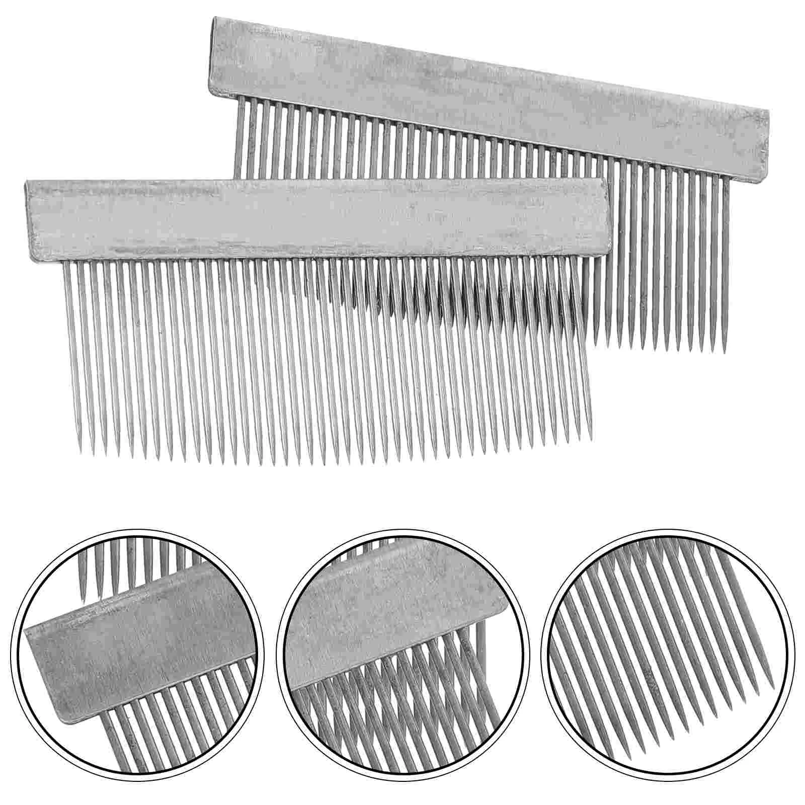 

Bow Ponytail Comb Horse Hair Combing Tool Erhu Grooming Combs Violin Tools Iron