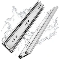 heavy duty stainless steel drawer slides with strong bearing capacity furniture slide silent and soft close sliding track rail