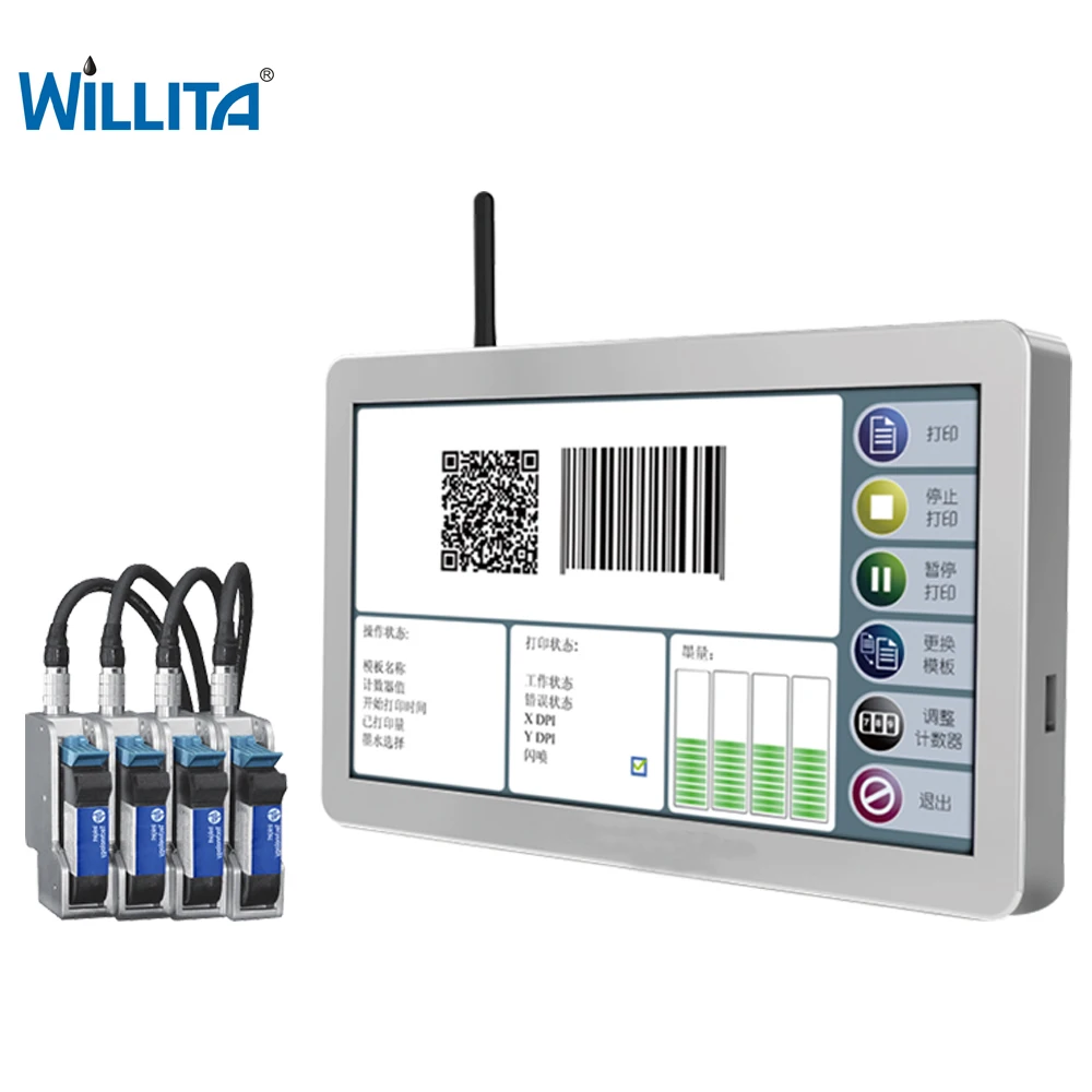 

One Head Inkjet Cartridges Printer for Plastic Bottle MEG EXP Coding