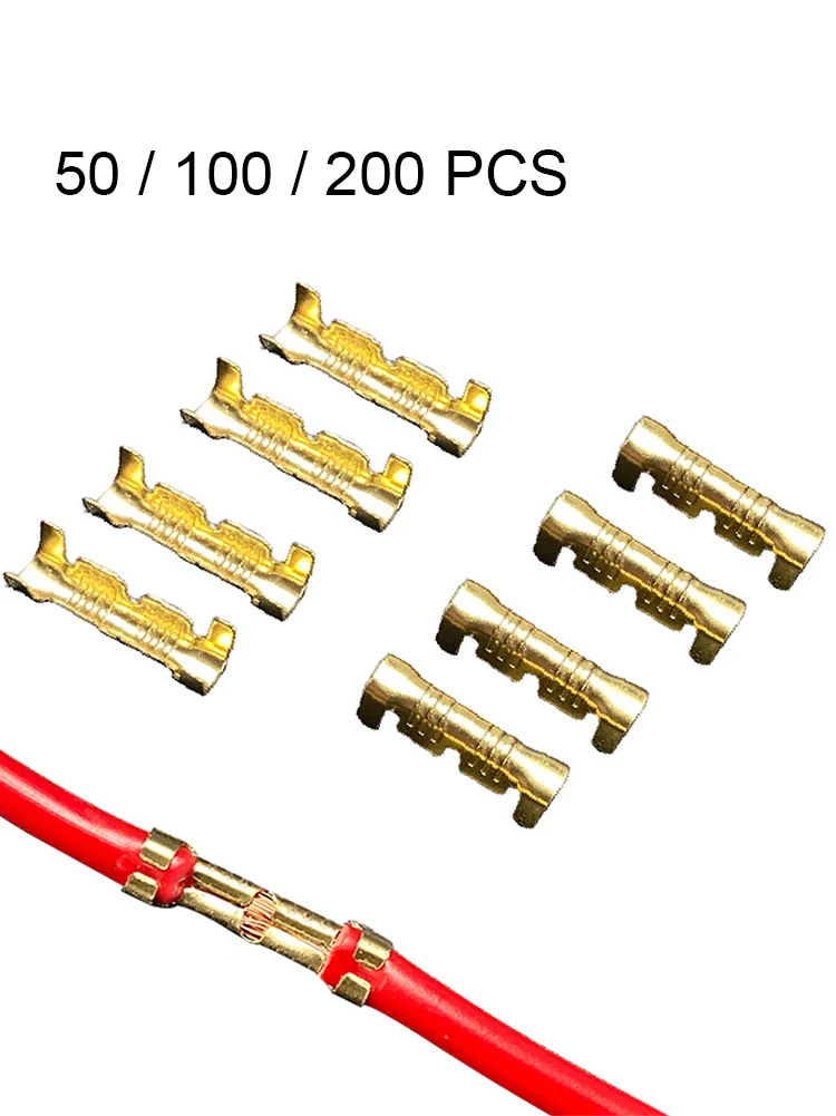

Латунные обжимные клеммы 100/200-0,3 мм, 50/1,5 шт.