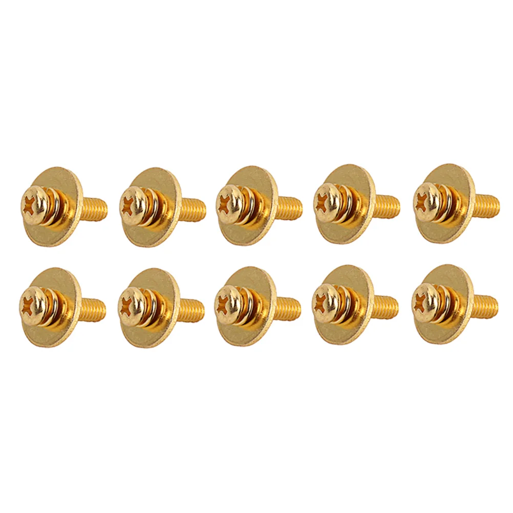 10 Pcs Goldendoodle Accessories Drum Lug Mounting Screws Parts Washers Kit Ear