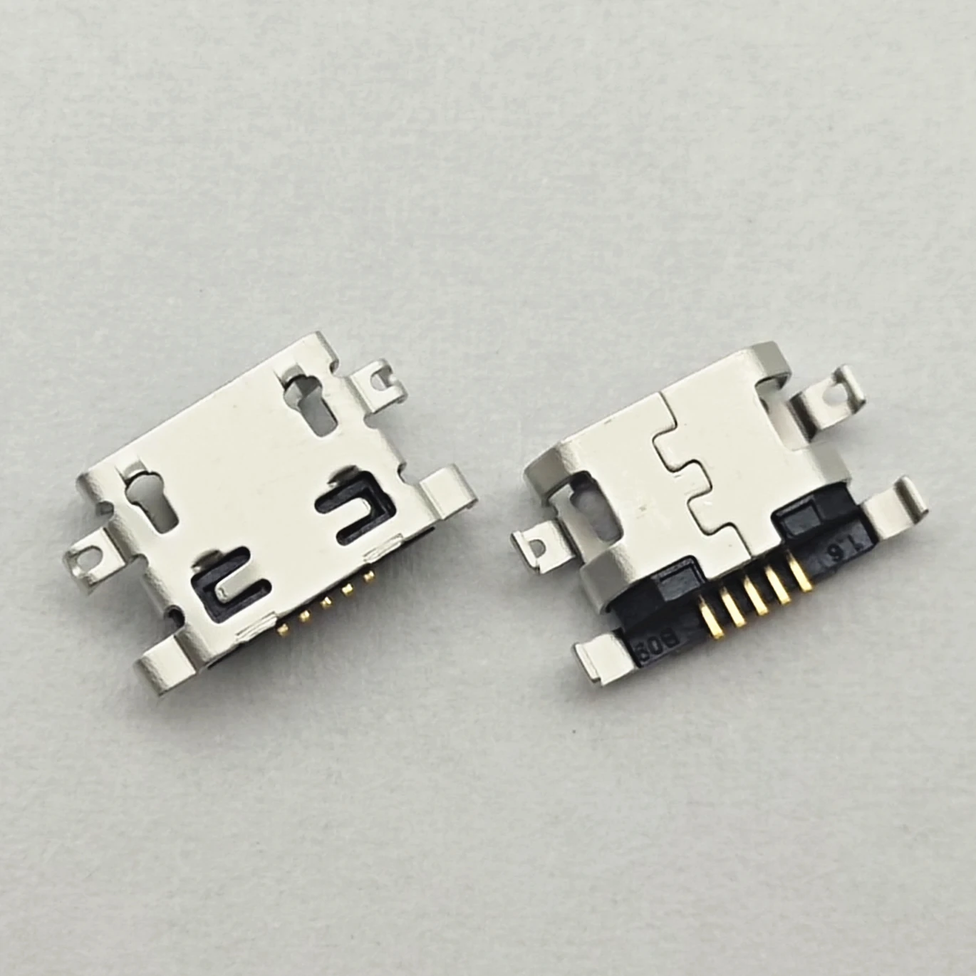 

100 шт., разъем Micro USB, 5-контактный, тяжелая пластина, 1,6 мм, без стороны, с плоским ртом для Lenovo A360t K6 Note ZOPO ZP1000, порт зарядки
