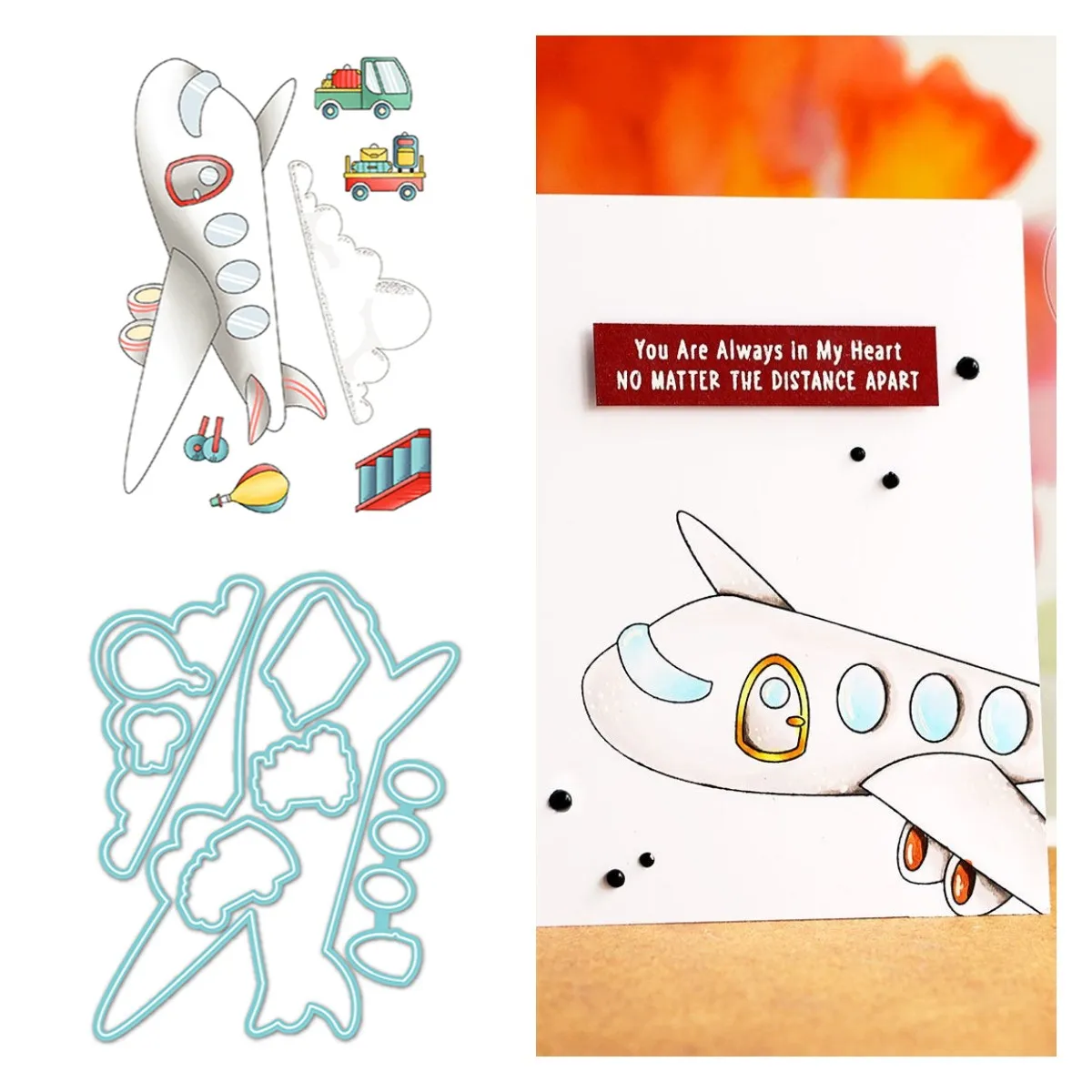 

Arrival New 2022 Hot Sale Plane Fun Pocket Pals Metal Dies Stamps Scrapbook Diary Decoration Embossing Template Diy Handmade