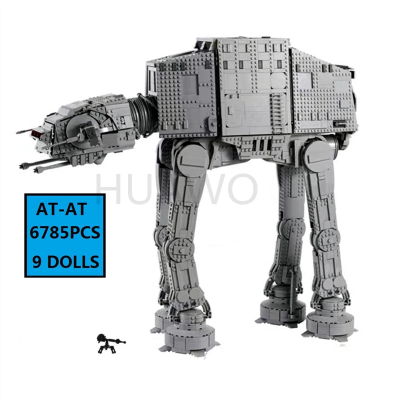 Новинка 2022 года конструктор Star Plan строительные блоки UCS AT-AT Walker модель