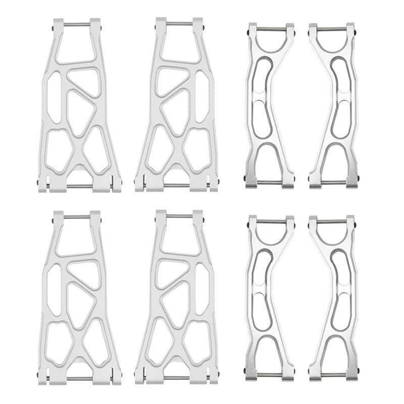 8Pcs Metal Front & Rear Suspension Arm Set 7729 7730 7731 for Traxxas X-Maxx XMAXX 1/5 8S 6S RC Car Upgrade Parts enlarge