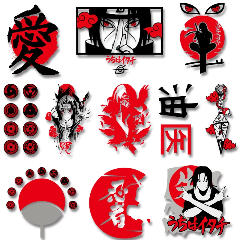 Мультяшные животные Наруто Итачи Портретные нашивки для детей Одежда Куртка