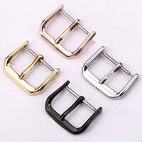 stainless steel watch strap buckle silver gold black polished metal watchband clasp 16mm 18mm 20mm 22mm watch accessories