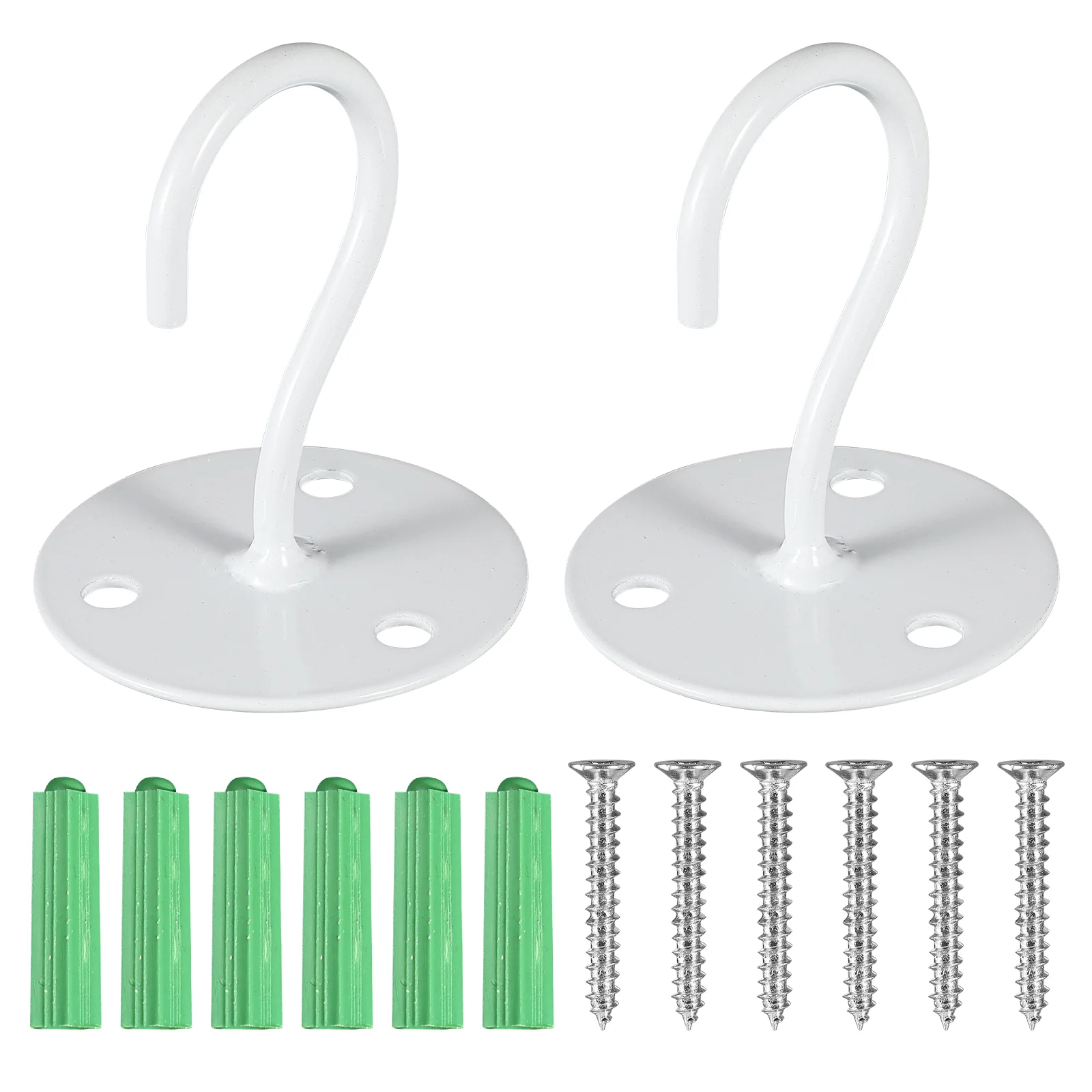 

2 Pcs Single Prong Hangers Overhead Hooks Hanging Bracket Wall Hanging Hooks Single Prong Hooks