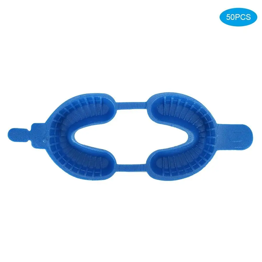 50 шт. одноразовые двойные арочные стоматологические фторидные лотки - материал EVA