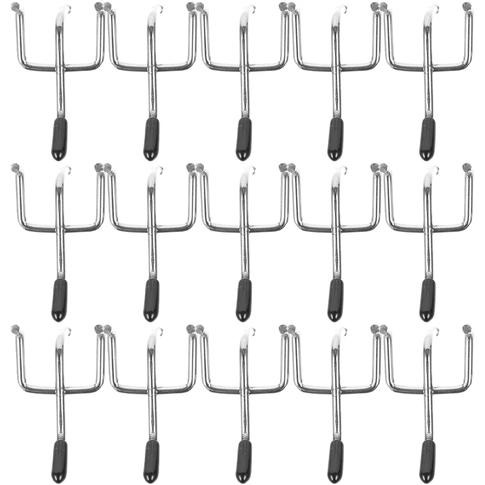 

50 Pcs Shop Peg Board Tool Utility Hooks Heavy Duty Shelving Hangers Metal Hooks Pegboard Garage Pegboard Hook Shelf Hooks