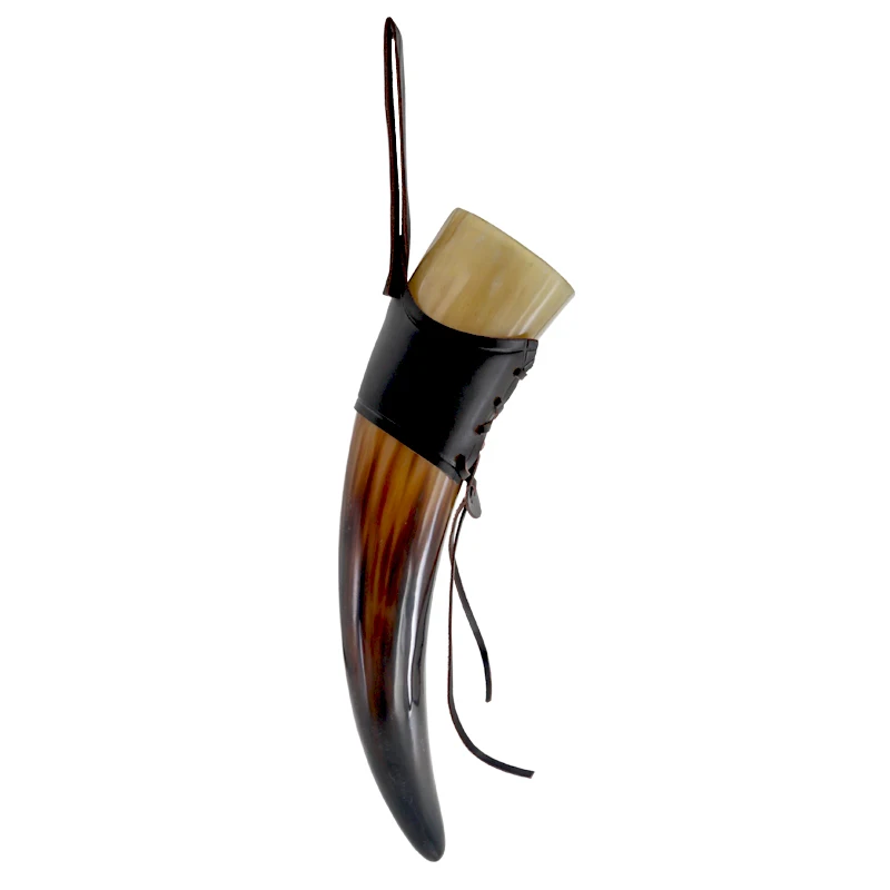 Кружка Viking Drinking Horn с кожаным футляром пивная чашка