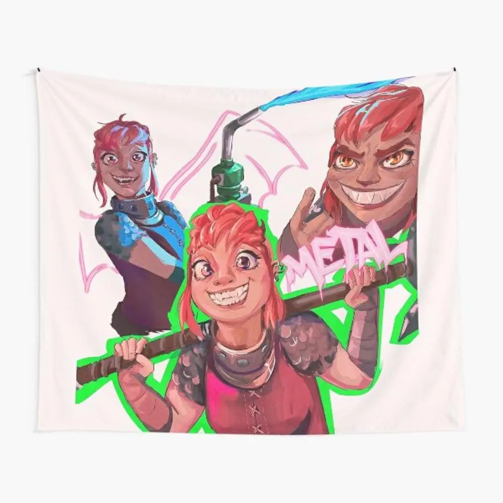 Blanket Decoration Mat Colored Hanging