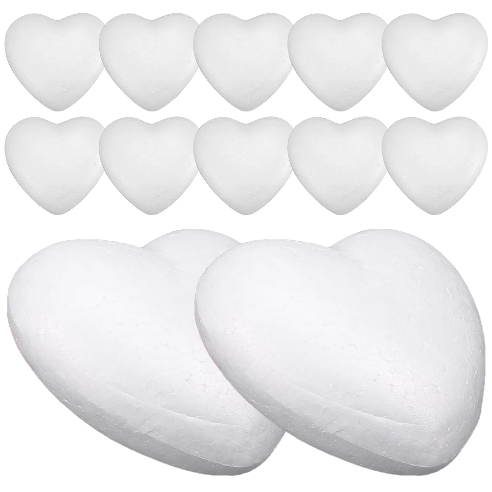 

Foam Heart Polystyrene Shapes Hearts Craft Shaped Ornament Diy Foams Wedding Floral Flower Christmas Arranging Table Centerpiece