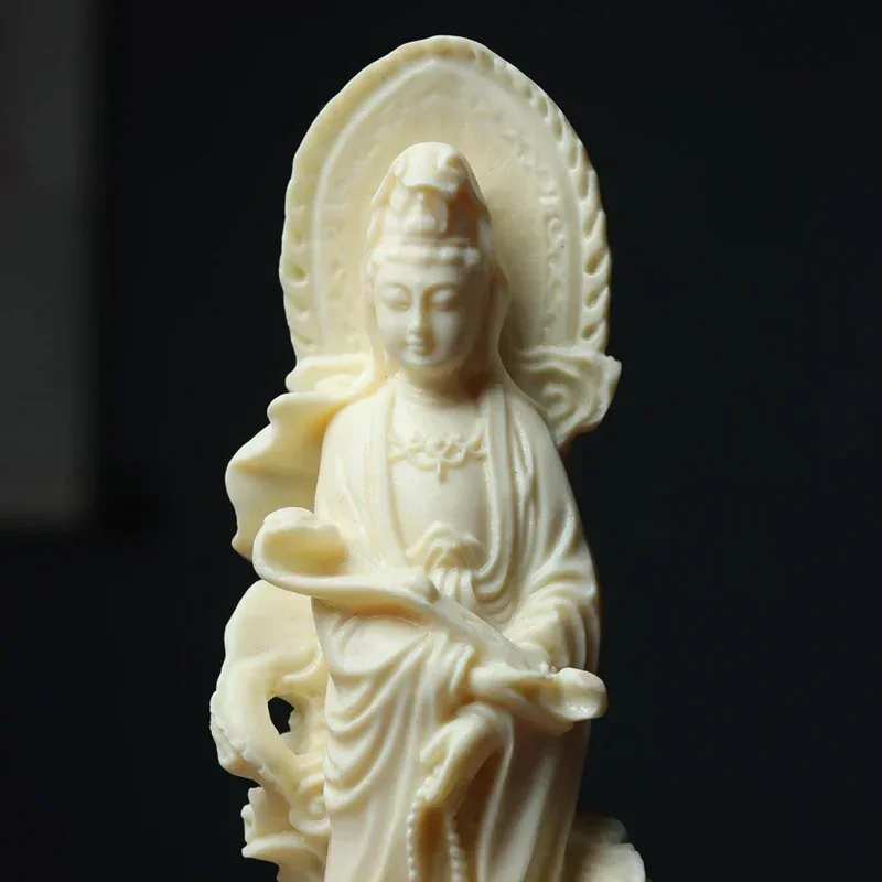 Статуя Ruyi Yulong Guanyin женская статуя из смолы скульптура для дома офиса фэн-шуй
