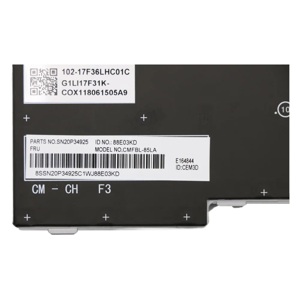 Клавиатура для ноутбука Lenovo ThinkPad T480s L380 Yoga L390 E485 внутренняя испанская подсветка