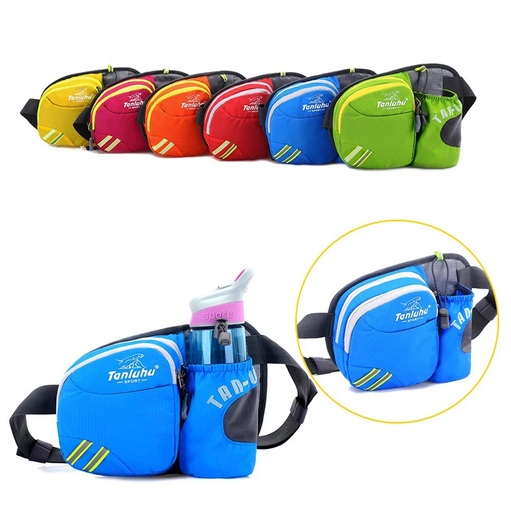 Running Belt Bag Women Waist Bag Men Sports Fanny Pack Mobile Phone Hidden Pouch Belt Bag Gym Multifunctional Run Cycling Bags