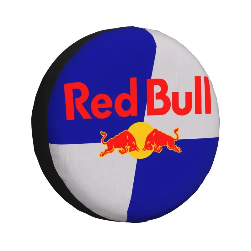 Изготовленный на заказ красный чехол для запасного колеса с двойным корпусом Jeep