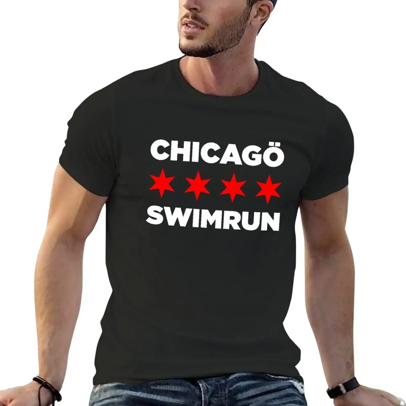 Футболка Chicago Swimrun баскетбольные футболки с рисунком незаменимая футболка