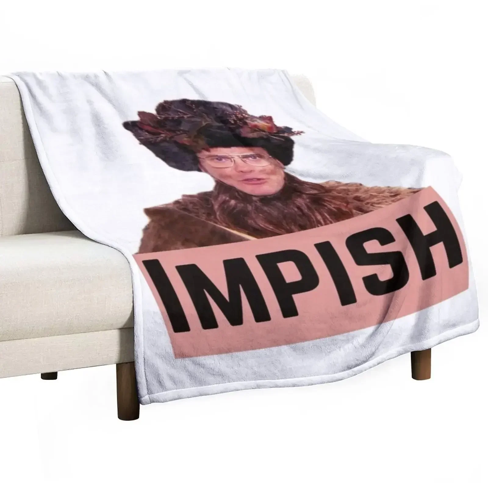 Офис Дуайт Шрут Импиш Плед Волосы диван-кровать Тяжелые одеяла