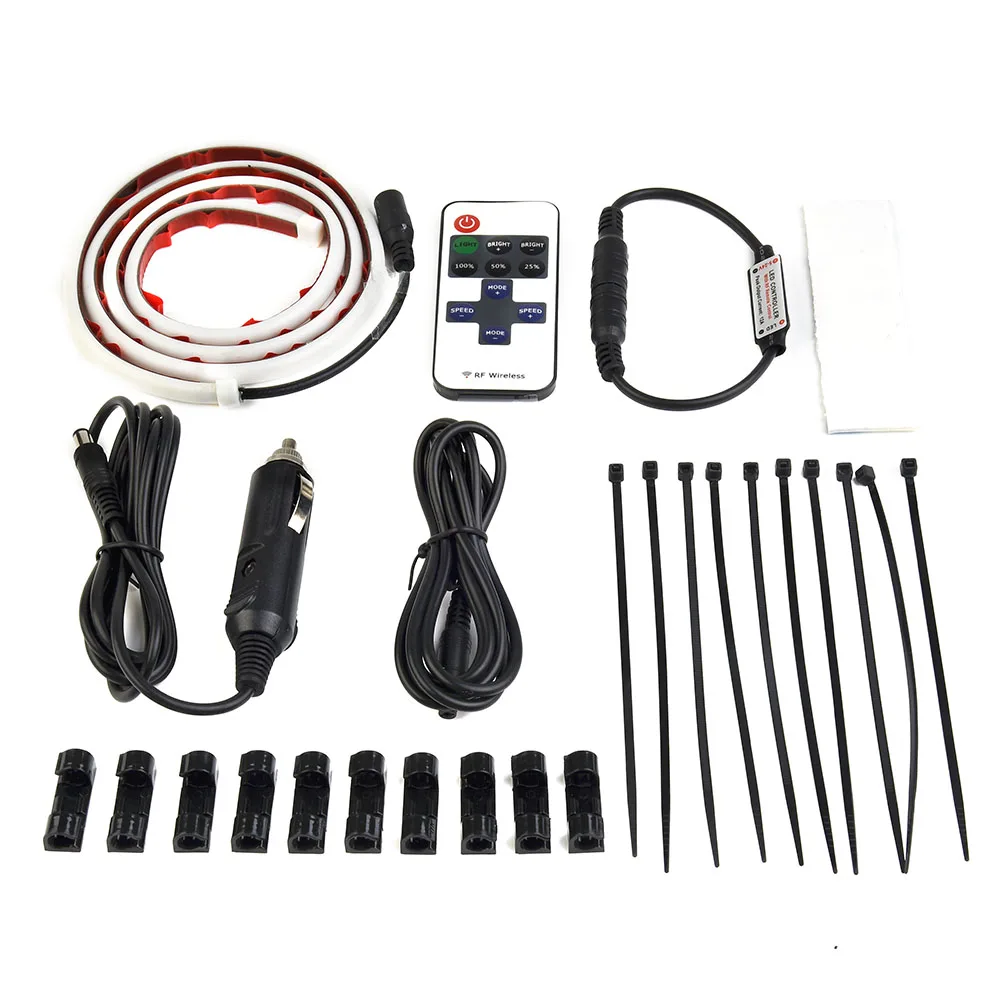 

11For TJ JK 2007-2019 LED Tailgate Light Trunk Rear Tail Lamp 12V LED Strip Light For Car Trunk Light Accessories