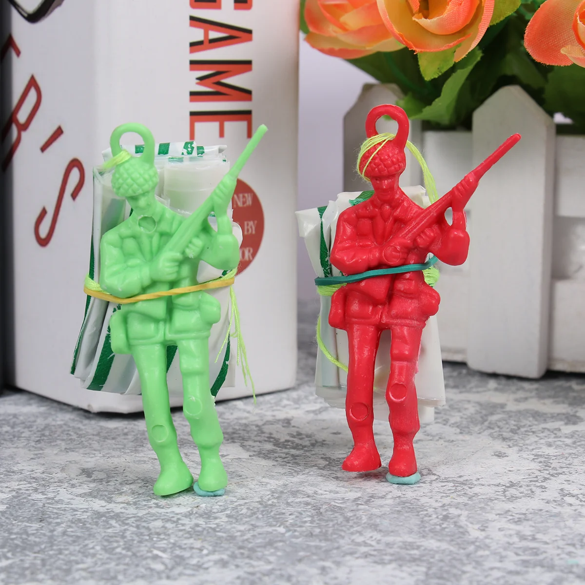 

10 Pcs Parachute Kids Garden Toys Outdoor Toys Outdoor Games Kids Childrens Toys Paratrooper Toy Soldier Small