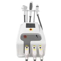 portable 3 in 1 opt ipl elight fast permanent hair removal machine q switched nd yag laser tattoo removal beauty machine 063