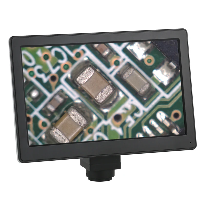 

HD 5.0MP C Mount электронный видеомикроскоп 9-дюймовый ЖК-монитор промышленная печатная плата пайка цифровая камера лабораторные Фотообои
