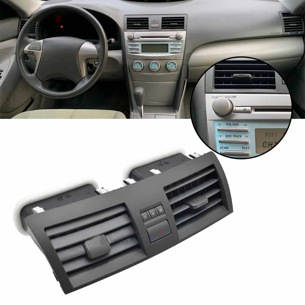 

A/C Air Conditioning Vents Panel Cover For Toyota For Camry 2007-2011 84332-06100 Center Air Conditioner Outlet