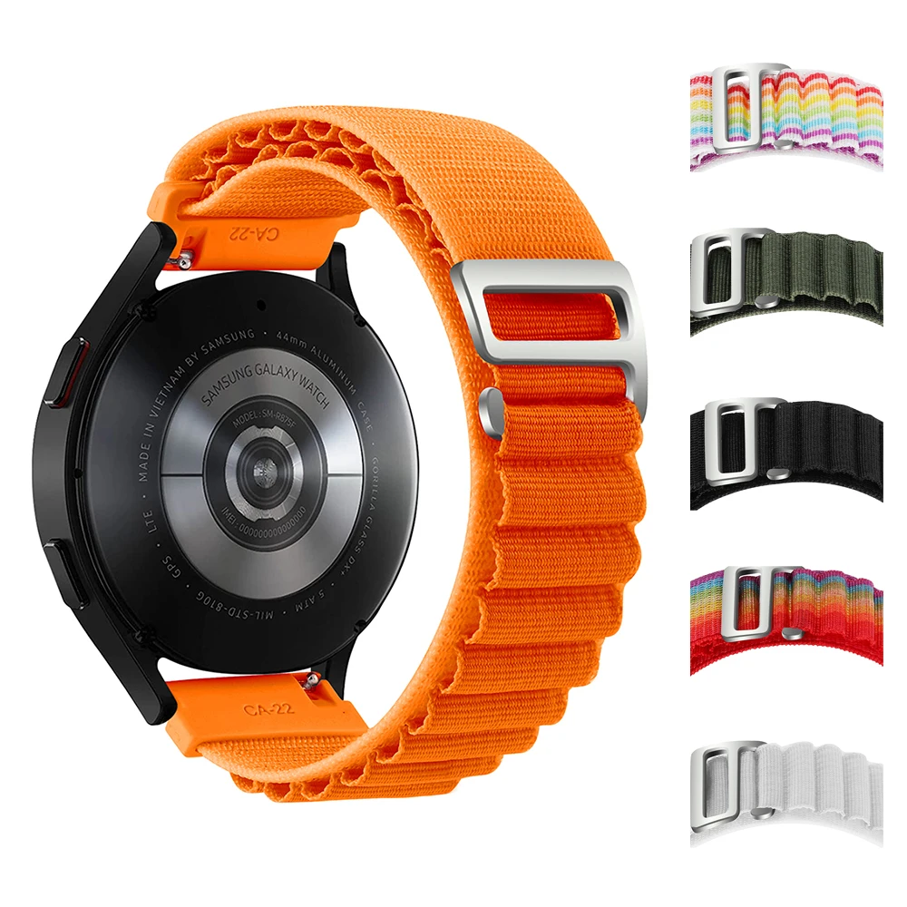 

20mm 22mm Alpine Nylon Strap For Xiaomi Watch Color 2 Watch S1 Sport Band For Xiaomi Watch Color Sports Edition Bracelet Correa