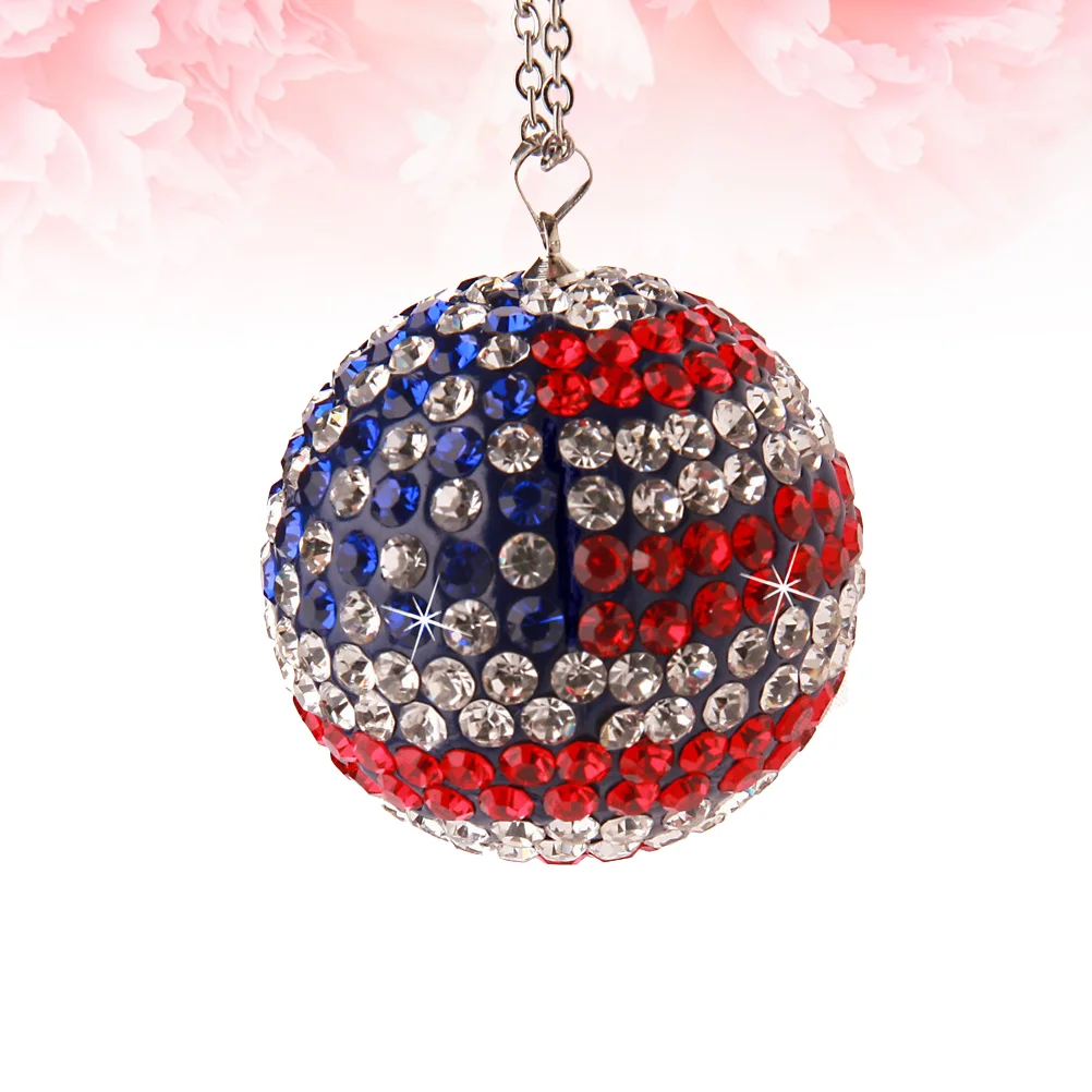 

Cars Cars Rhinestone Charm Auto Decoration Automatic Rhinestone Car Hanging Pendant Rearview Mirror Hanging