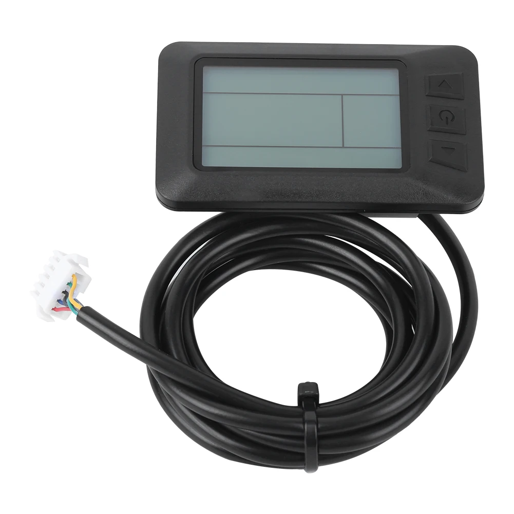 

E‑Bike Conversion KT‑LCD7 Meter Horizontal Black & White Screen LCD for SM Connector e‑bike