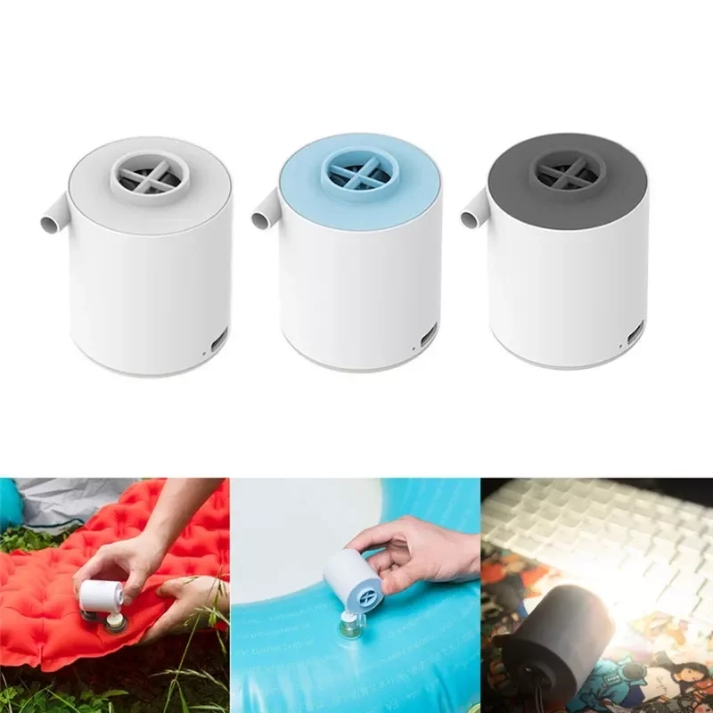 

Inflatable with Camping Light 3-in-1 Portable Air Inflate/Deflate Ultralight USB Rechargeable Dropshipping