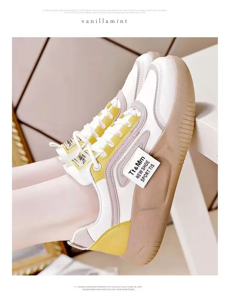 Кроссовки женские спортивные дышащие сетчатые Вулканизированная подошва