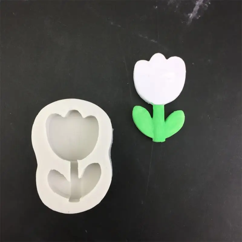 

Easy To Demould Sugar Turning Mold Tulip Diy Handmade Chocolate Mold Silicone Mold Baking Mold Kitchen Baking Mothers Day Cake