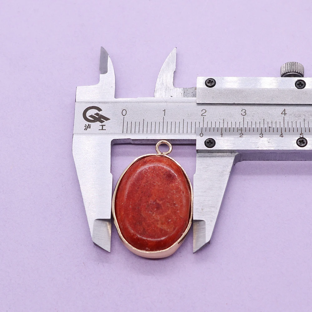 Подвеска из натурального бамбука кораллов овальная фотография изысканные