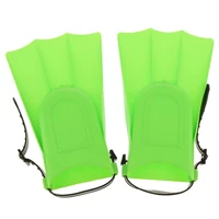 kids adults adjustable fins swimming diving swimming fins green s 25 30