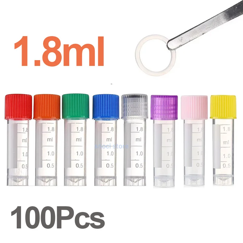 

Пластиковые центрифужные трубки 1,8 мл, 100 шт.