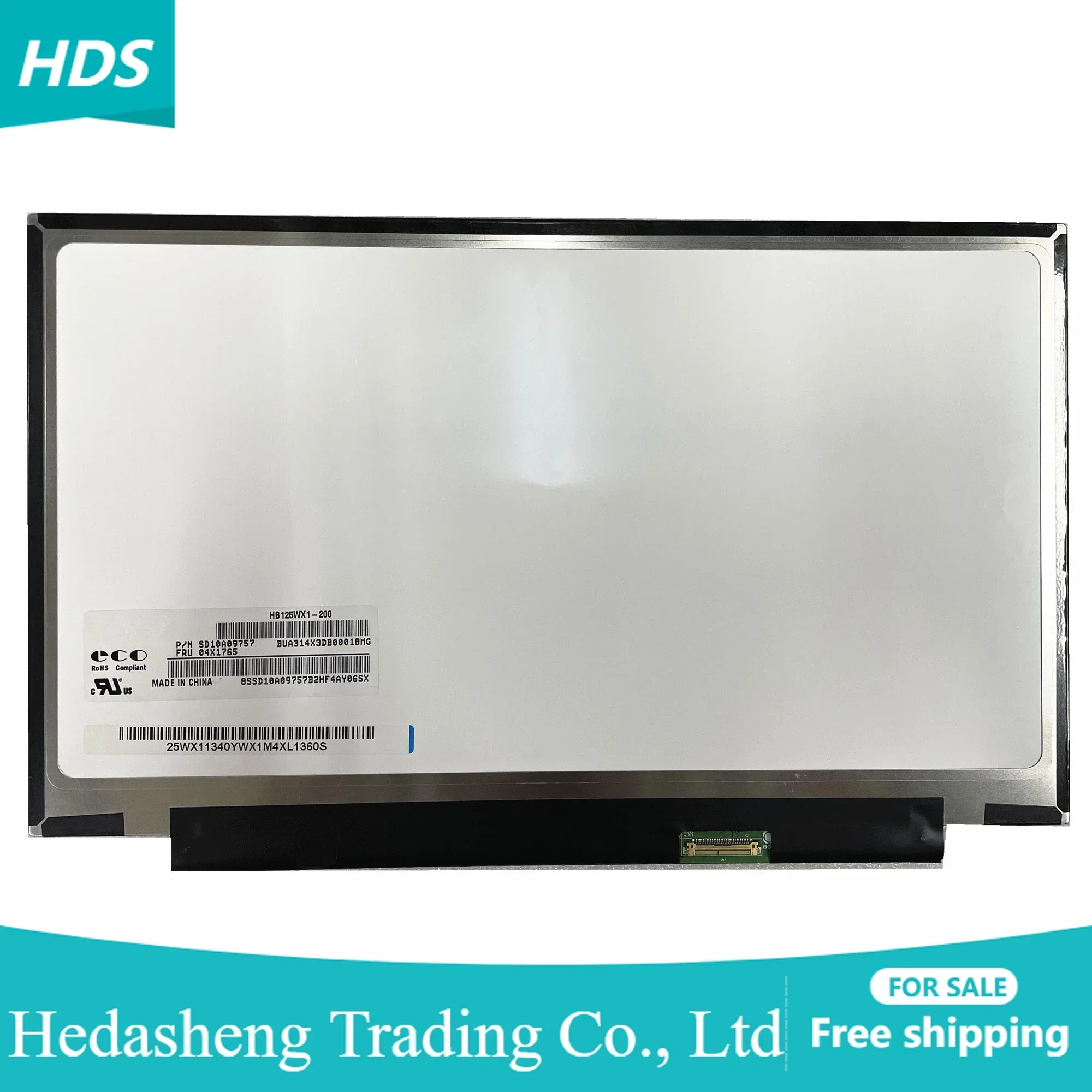 HB125WX1-200 подходит для B125XTN01.0 LP125WH2 TPH1 M125NWN1 12 5 дюйма без отверстий винтов 1366*768 EDP